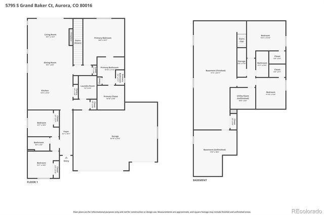 5795 S Grand Baker Court, Aurora, CO 80016