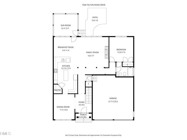 7028 Talton Ridge Drive, Cary, NC 27519