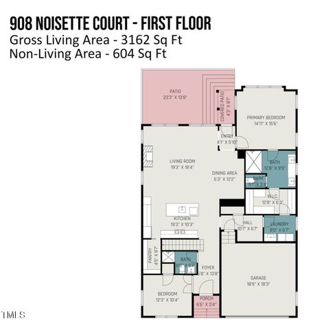 908 Noisette Court, Durham, NC 27713