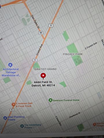 4444 Field Street, Detroit, MI 48214