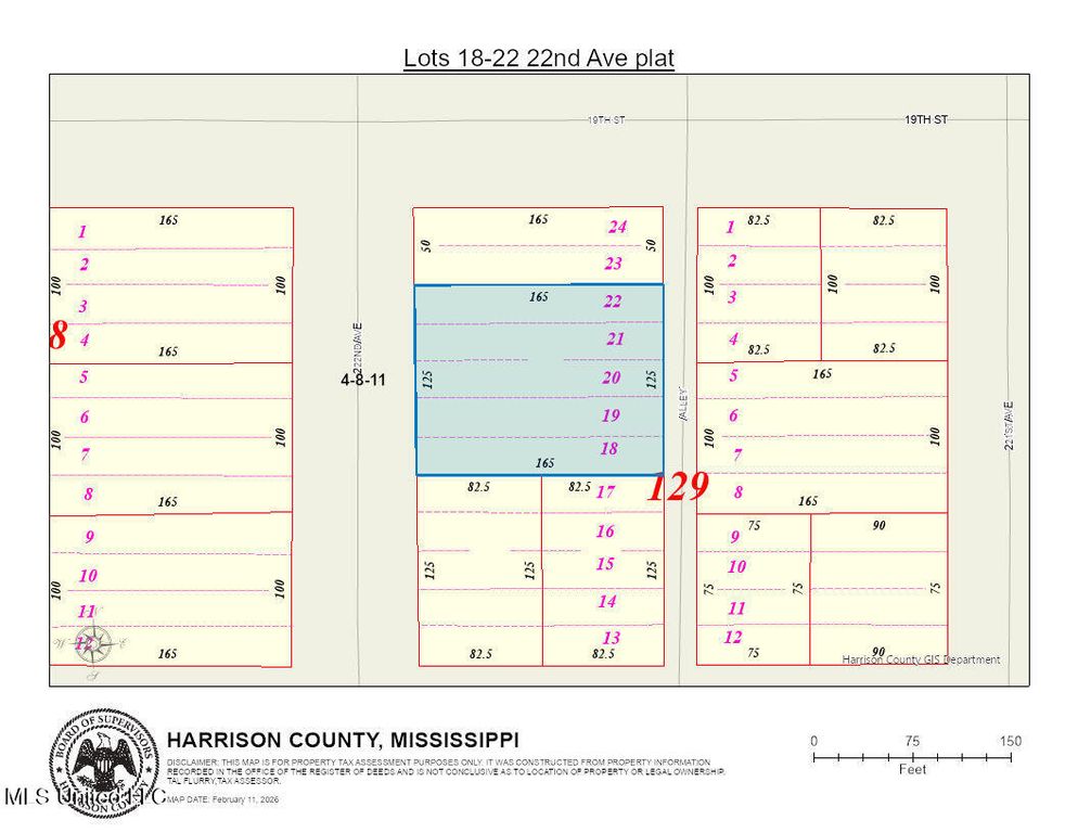 Lots 18-22 22nd Avenue, Gulfport, MS 39501