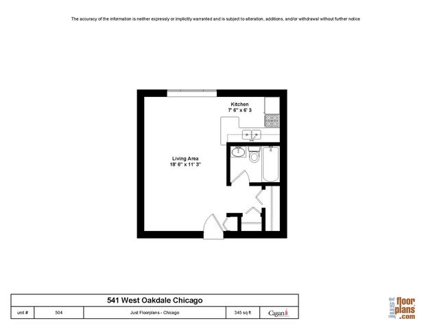 541 W OAKDALE Avenue 504, Chicago, IL 60613