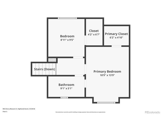 996 Cherry Blossom Ct, Highlands Ranch, CO 80126