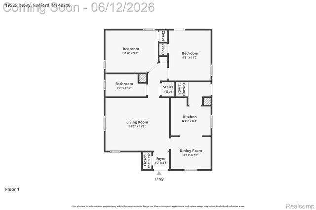 19525 Dalby, Redford Charter Township, MI 48240