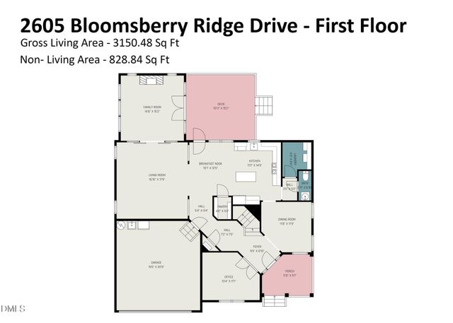 2605 Bloomsberry Ridge Drive, Fuquay Varina, NC 27526