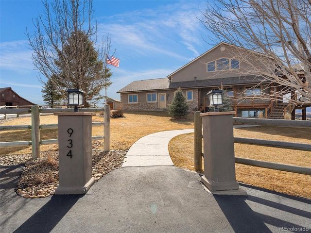 934 S Perry Park Road, Sedalia, CO 80135