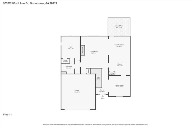 903 Williford Run Drive, Grovetown, GA 30813