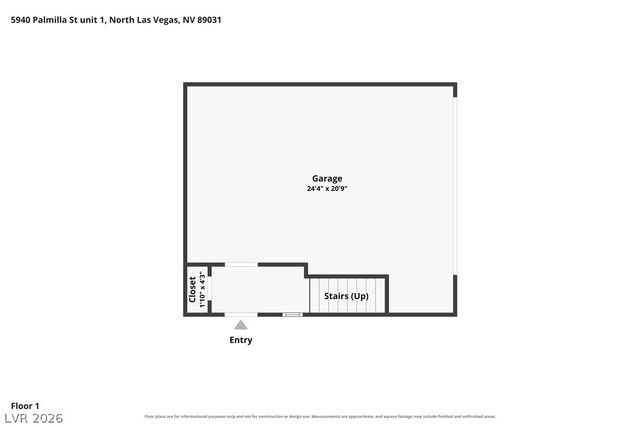 5940 Palmilla Street 1, North Las Vegas, NV 89031