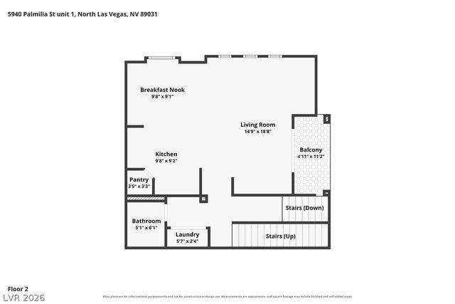 5940 Palmilla Street 1, North Las Vegas, NV 89031