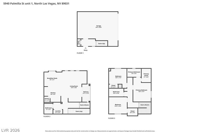 5940 Palmilla Street 1, North Las Vegas, NV 89031