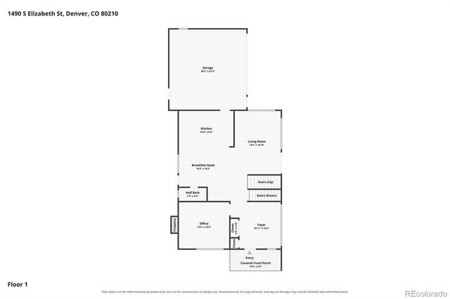 1490 S Elizabeth Street, Denver, CO 80210