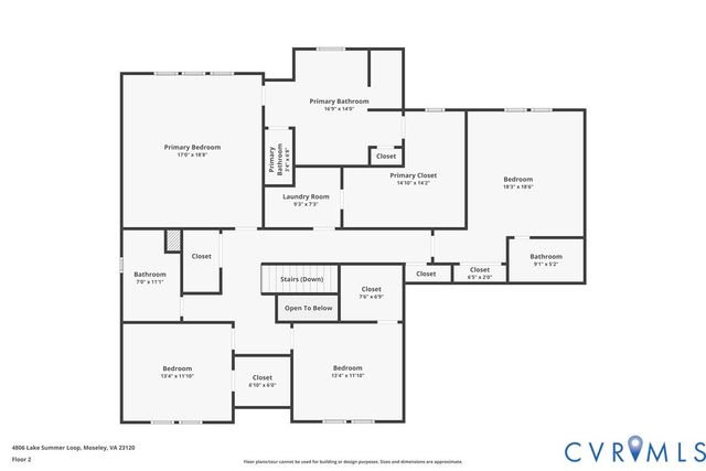 4806 Lake Summer Loop, Moseley, VA 23120