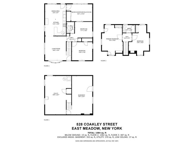 528 Coakley Street, East Meadow, NY 11554
