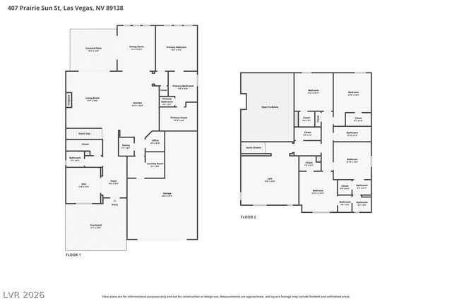 407 Prairie Sun Street, Las Vegas, NV 89138