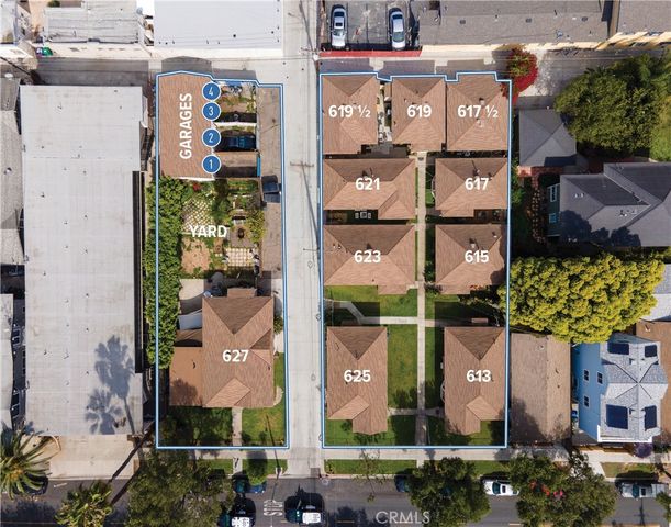 613 627 W 4th Street, Long Beach, CA 90802