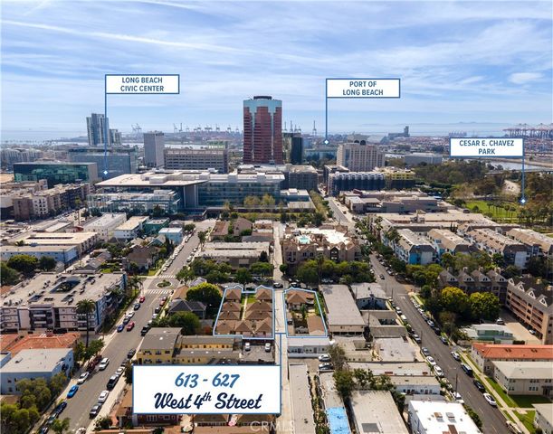 613 627 W 4th Street, Long Beach, CA 90802