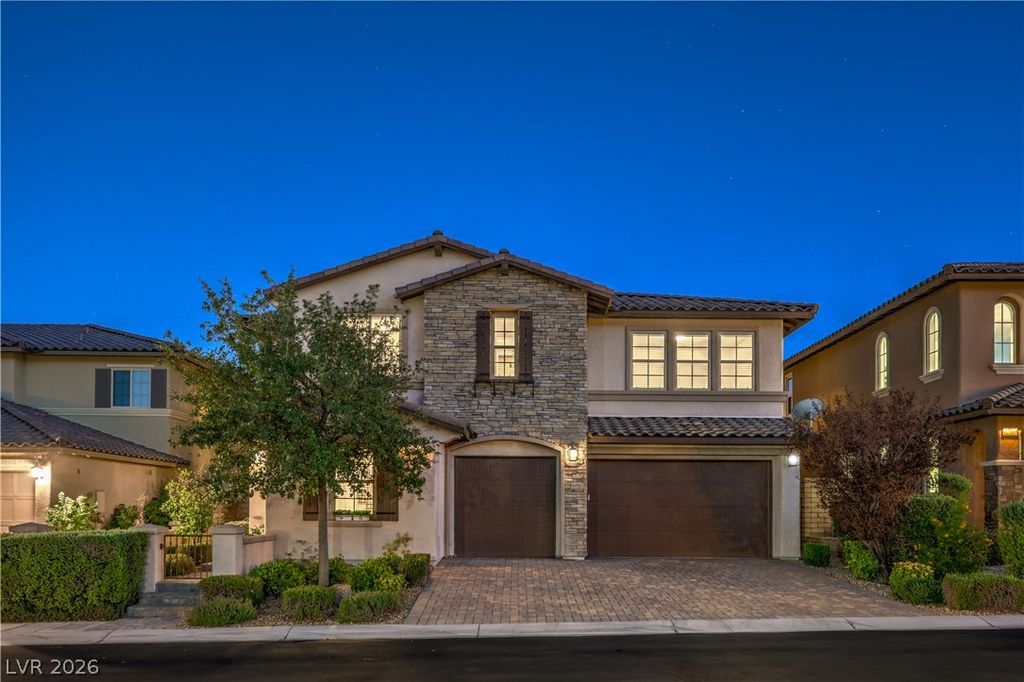 12255 CRYSTAL SHORE Avenue, Las Vegas, NV 89138 — exterior