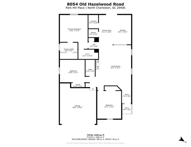 8054 Old Hazelwood Road, North Charleston, SC 29406