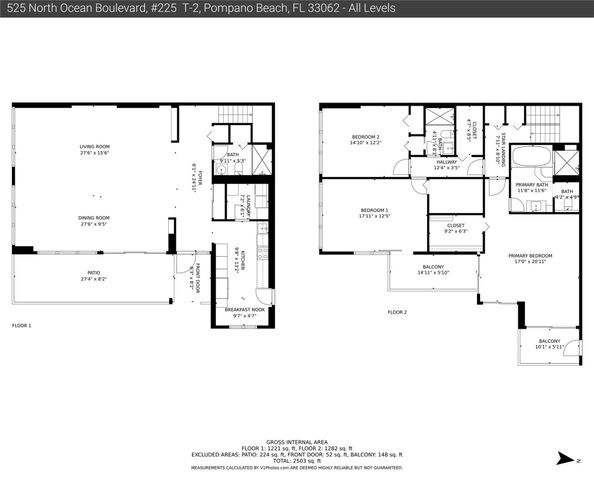 525 N Ocean Boulevard T-2, Pompano Beach, FL 33062