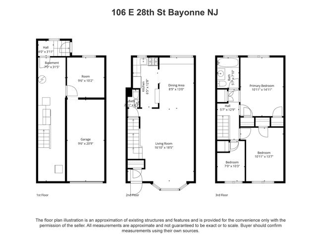 106 EAST 28TH ST, Bayonne, NJ 07002