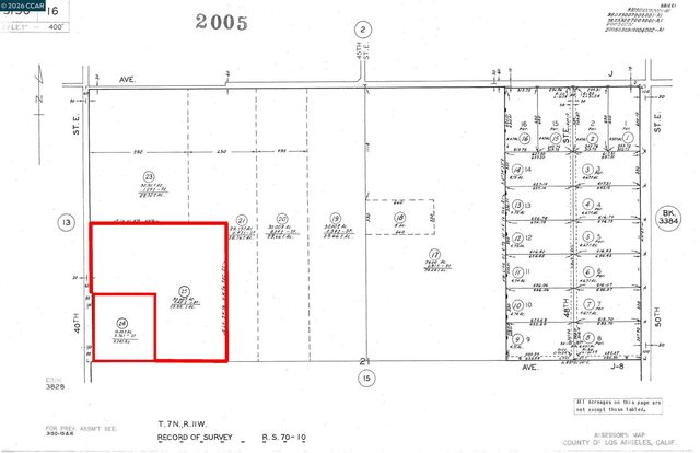 40 St. E and Ave. J-8, Lancaster, CA 93535