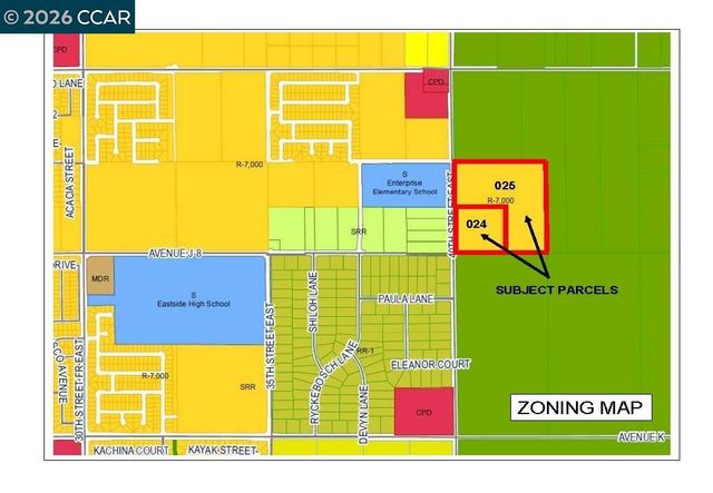 40 St. E and Ave. J-8, Lancaster, CA 93535