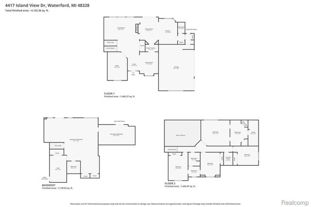 4417 Island View Drive, Waterford Charter Township, MI 48328