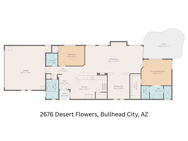 2676 Desert Flowers Drive, Bullhead City, AZ 86429