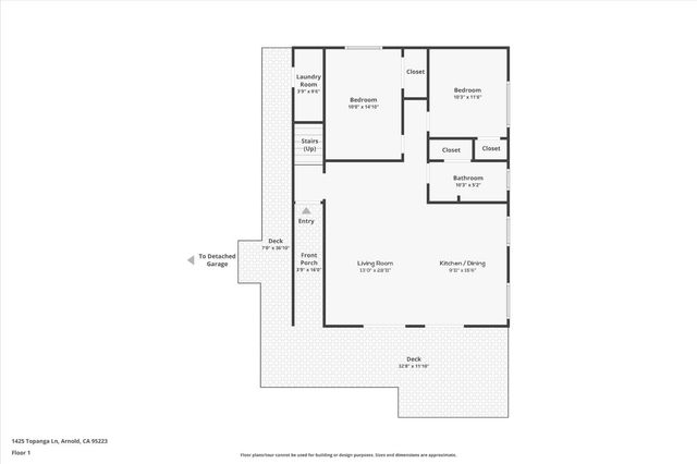 1425 Topanga Ln, Dorrington, CA 95223