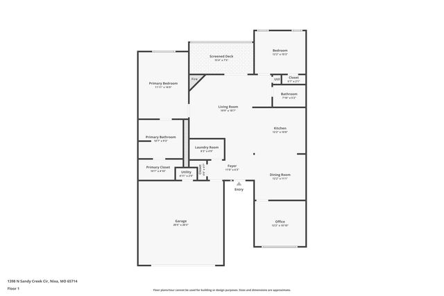 1398 N Sandy Creek Circle 2, Nixa, MO 65714