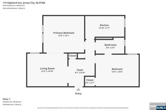 115 Highland Avenue 10, Jersey City, NJ 07306