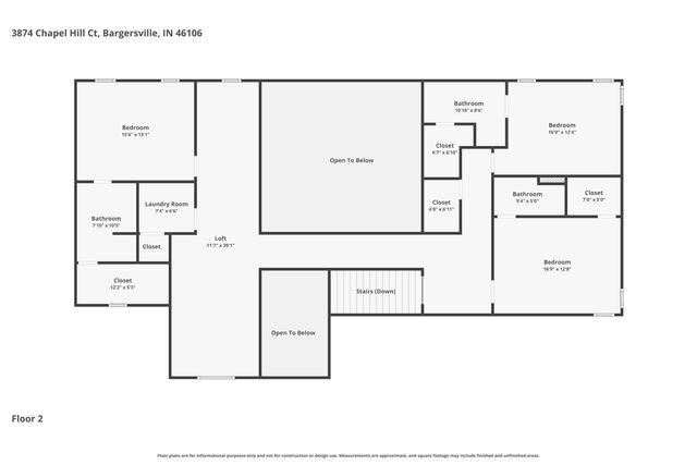 3874 Chapel Hill Court, Bargersville, IN 46106