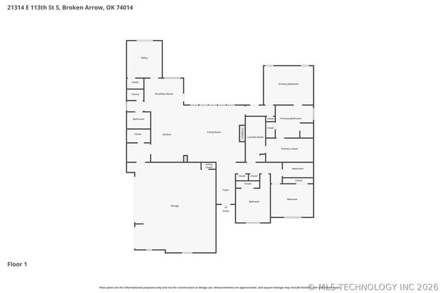 21314 E 113th Street S, Broken Arrow, OK 74014