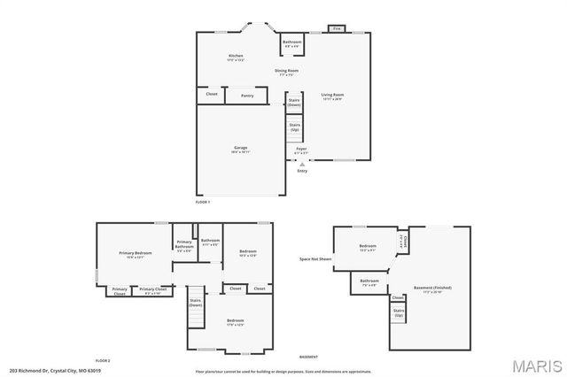 203 Richmond Drive, Crystal City, MO 63019