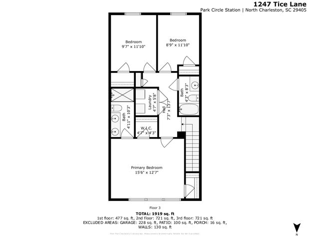 1247 Tice Lane, North Charleston, SC 29405