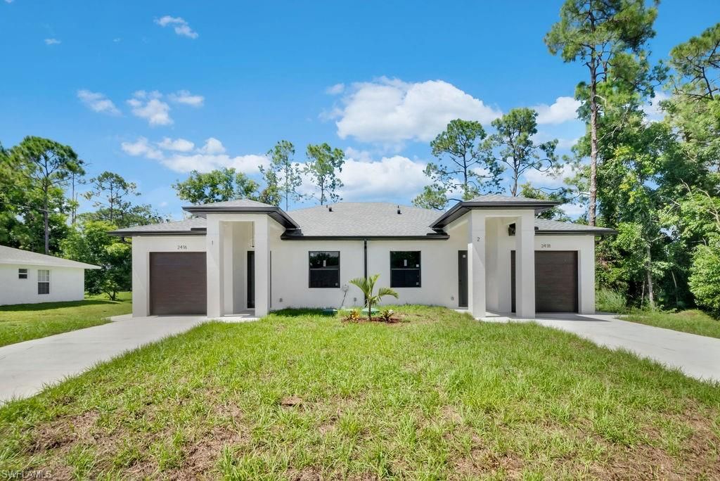 2416/2418 Joe AVE S, LEHIGH ACRES, FL 33973 — exterior