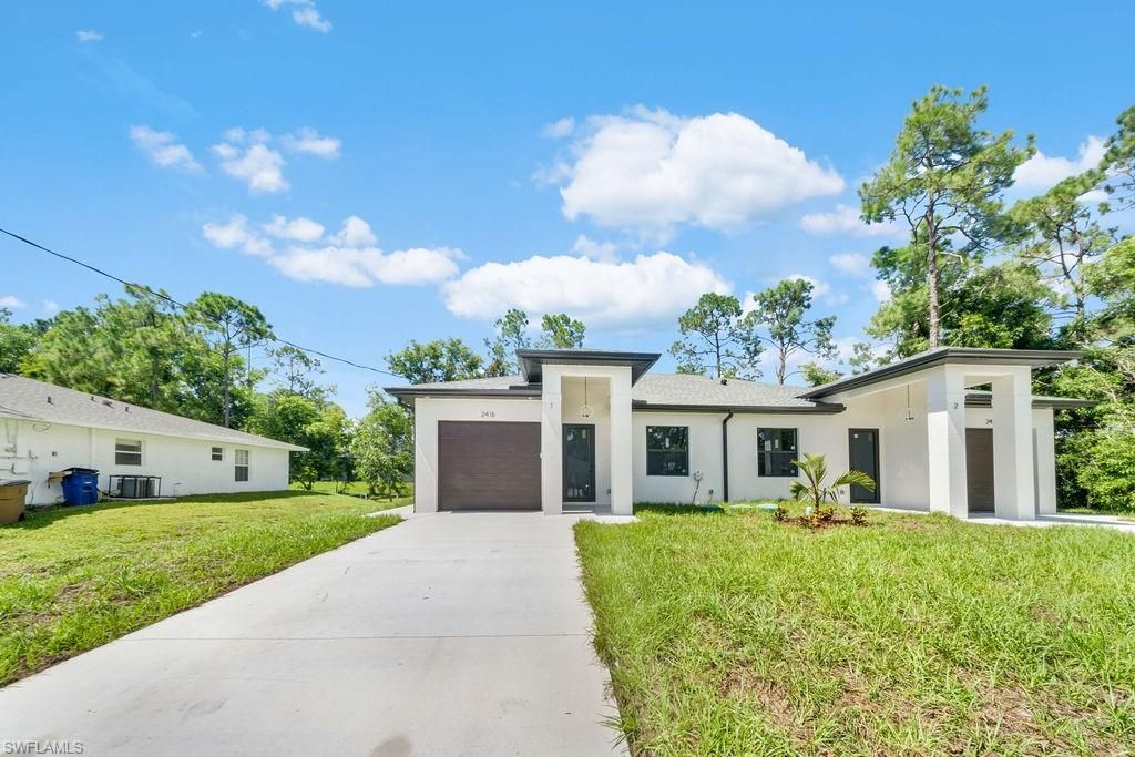 2416/2418 Joe AVE S, LEHIGH ACRES, FL 33973 — photo 2
