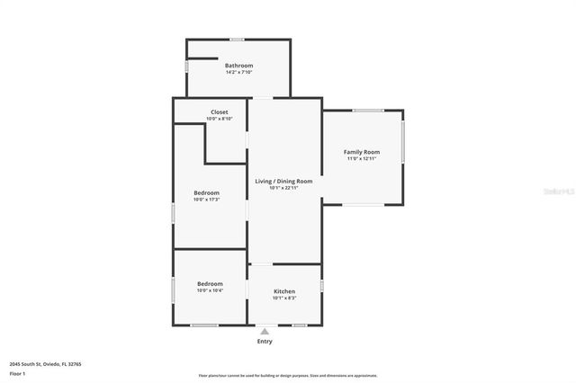 2045 SOUTH STREET, Oviedo, FL 32765