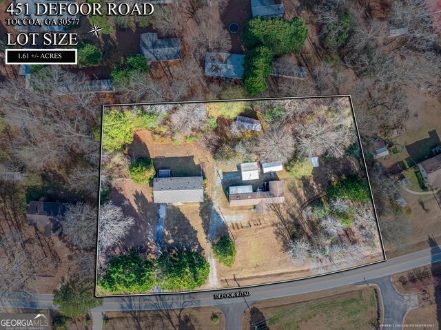451 Defoor Road, Toccoa, GA 30577