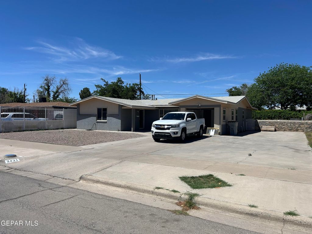 3421 RUTHERGLEN Street, El Paso, TX 79925