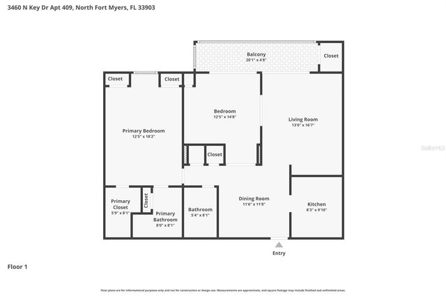 3460 N KEY DRIVE 407, North Fort Myers, FL 33903
