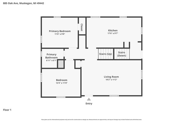 885 Oak Avenue, Muskegon, MI 49442