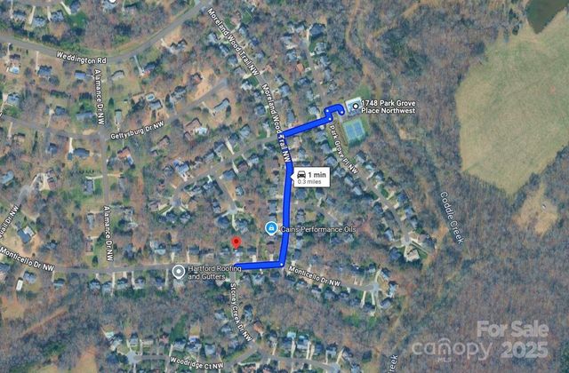 5610 Monticello Drive NW, Concord, NC 28027
