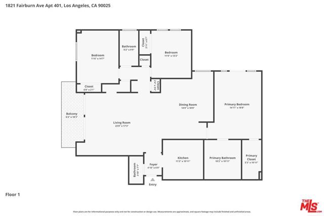 1821 Fairburn Avenue 401, Los Angeles, CA 90025