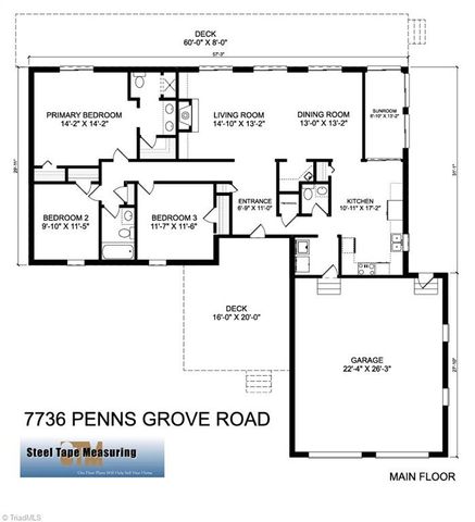 7736 Penns Grove Road, Summerfield, NC 27358
