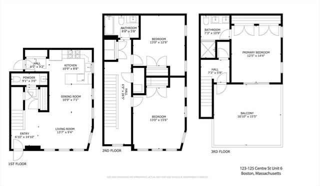 123-125 Centre St TH6, Boston, MA 02124