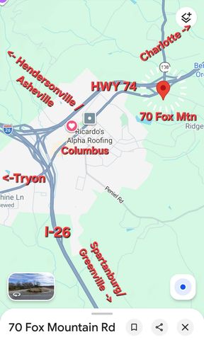 70 Fox Mountain Road, Columbus, NC 28722
