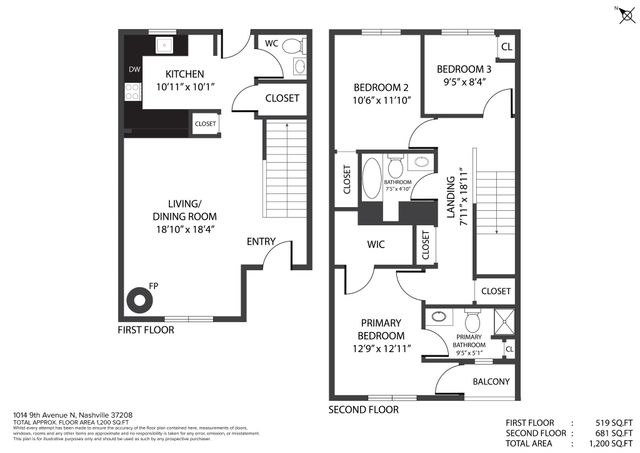 1014 9th Ave, N, Nashville, TN 37208