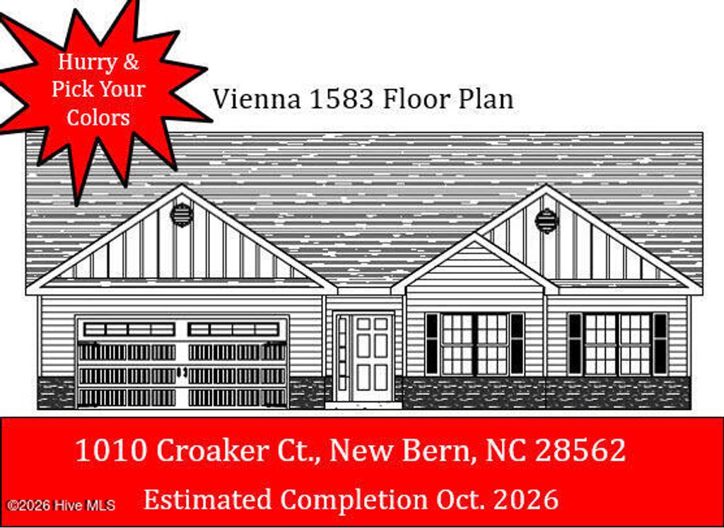 1010 Croaker Court, New Bern, NC 28562