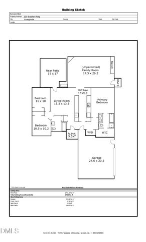 200 Bradford Ridge Drive, Youngsville, NC 27596